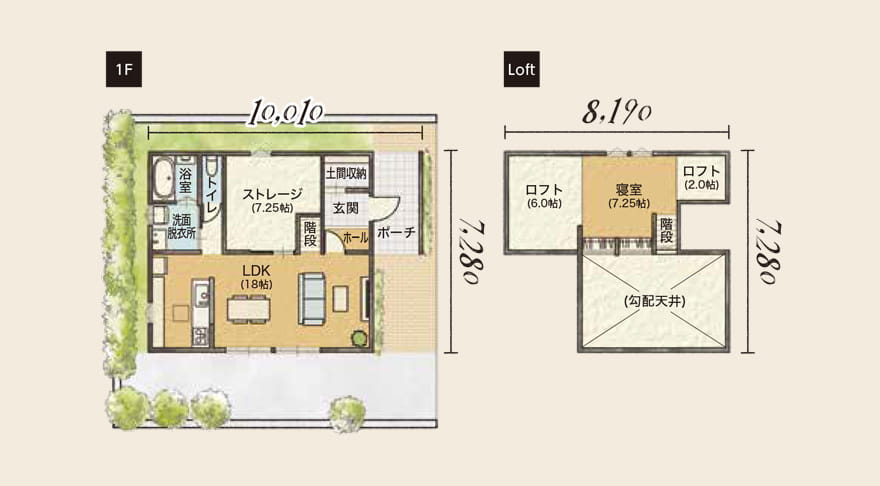 大きすぎず、小さすぎない。”ふたり”の間取り